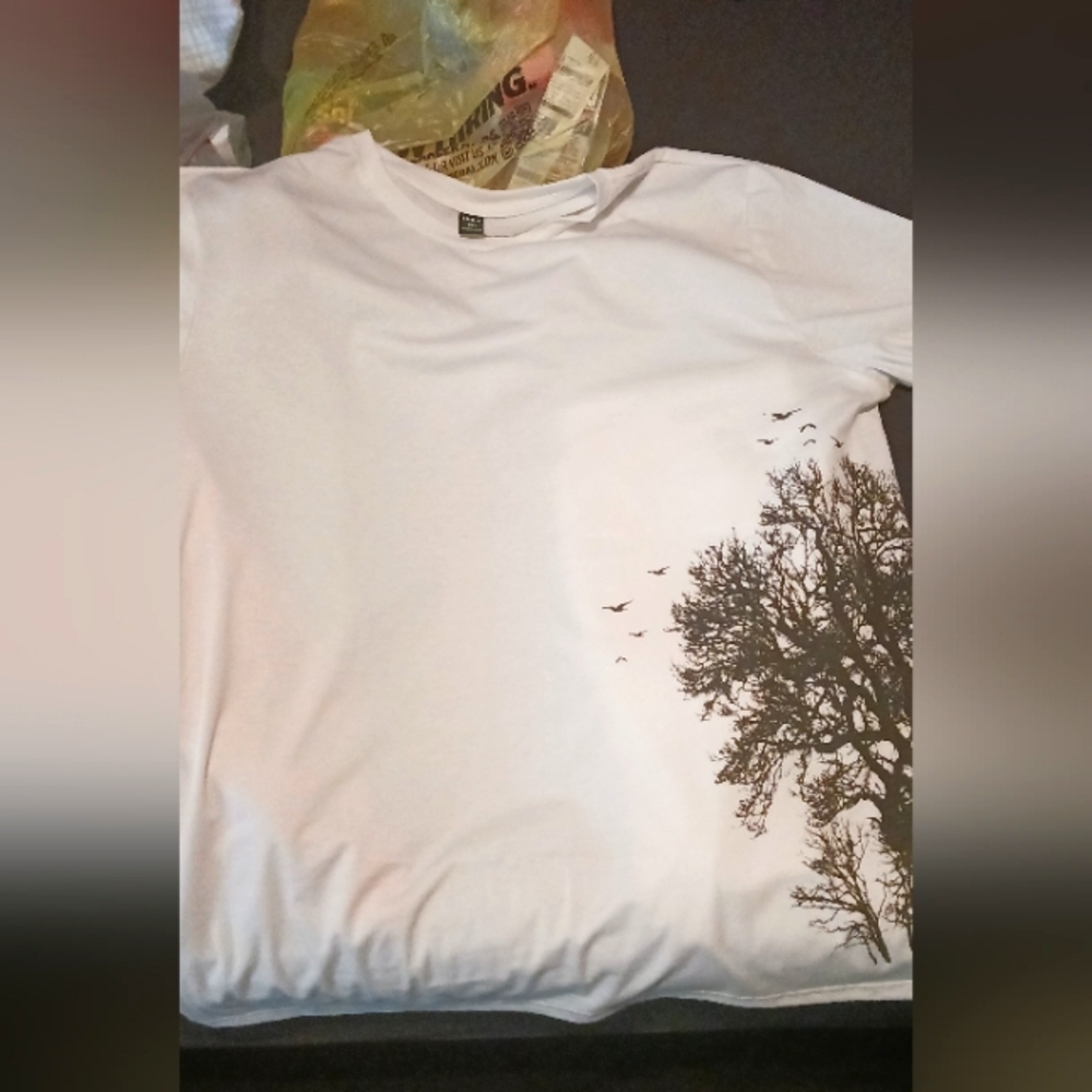 White t-shirt  from shein